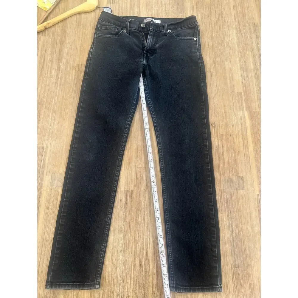 Levi Signature - Slim Fit - Black Denim - Size Men 29x30